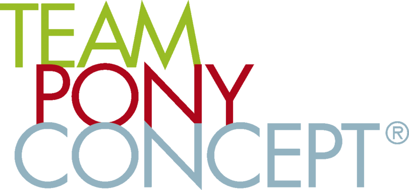 Logo des Unternehmens Team Pony Concept als SmartMaps Referenz.